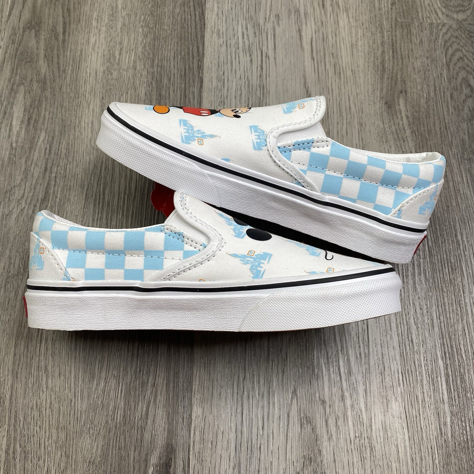 Disney Parks 2022 50th Anniversary Vans Slip On Shoes Mens 4 | Womens 5.5 NWT thumbnail 4