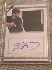 MATT DAVIDSON 2014 National Treasures Autograph Jersey PATCH #7/25 WHITE SOX RC