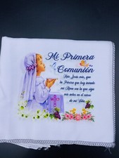 12 FIRST COMMUNION PARTY FAVORS NAPKINS GIRL RECUERDOS PARA COMUNION DE NINA