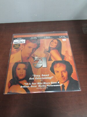 SEALED STUDIO 54 SEXY, SMART & ENTERTAINING LASERDISC (18C)