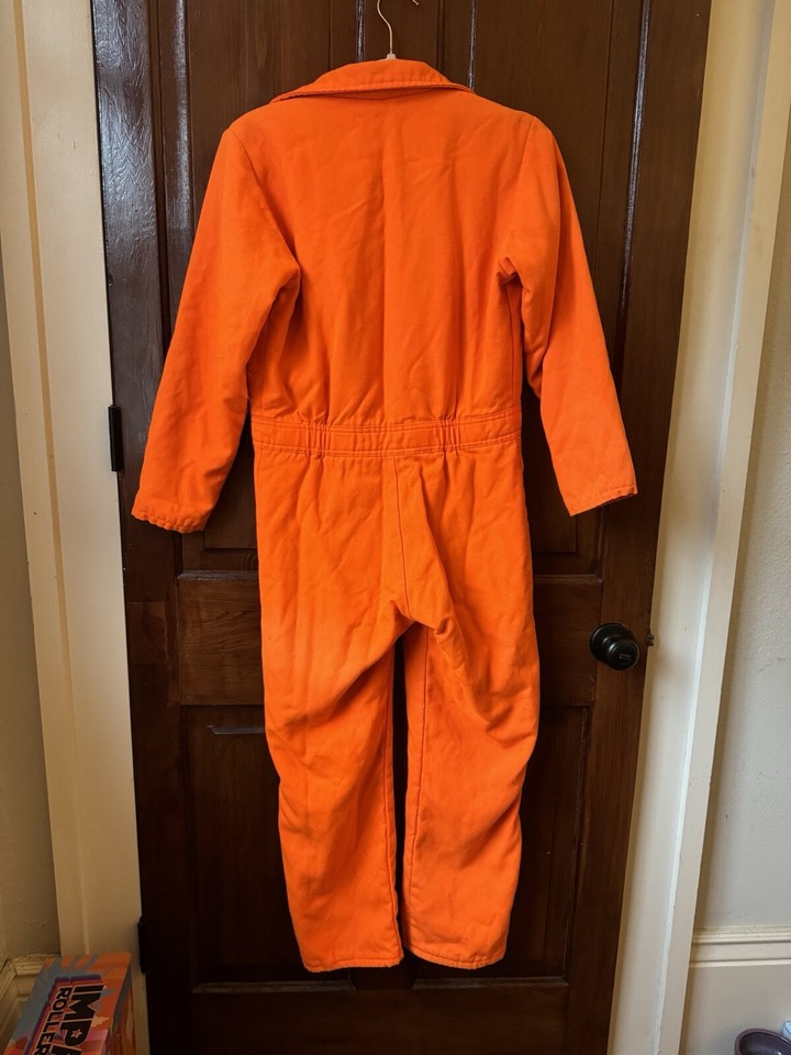 Vintage Cabela’s Youth Safety Orange Coveralls eBay