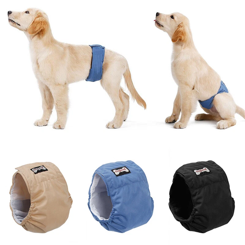 Male Female Dog Puppy Nappy Diapers Belly Wrap Band Pet Sanitary Pants Underpant