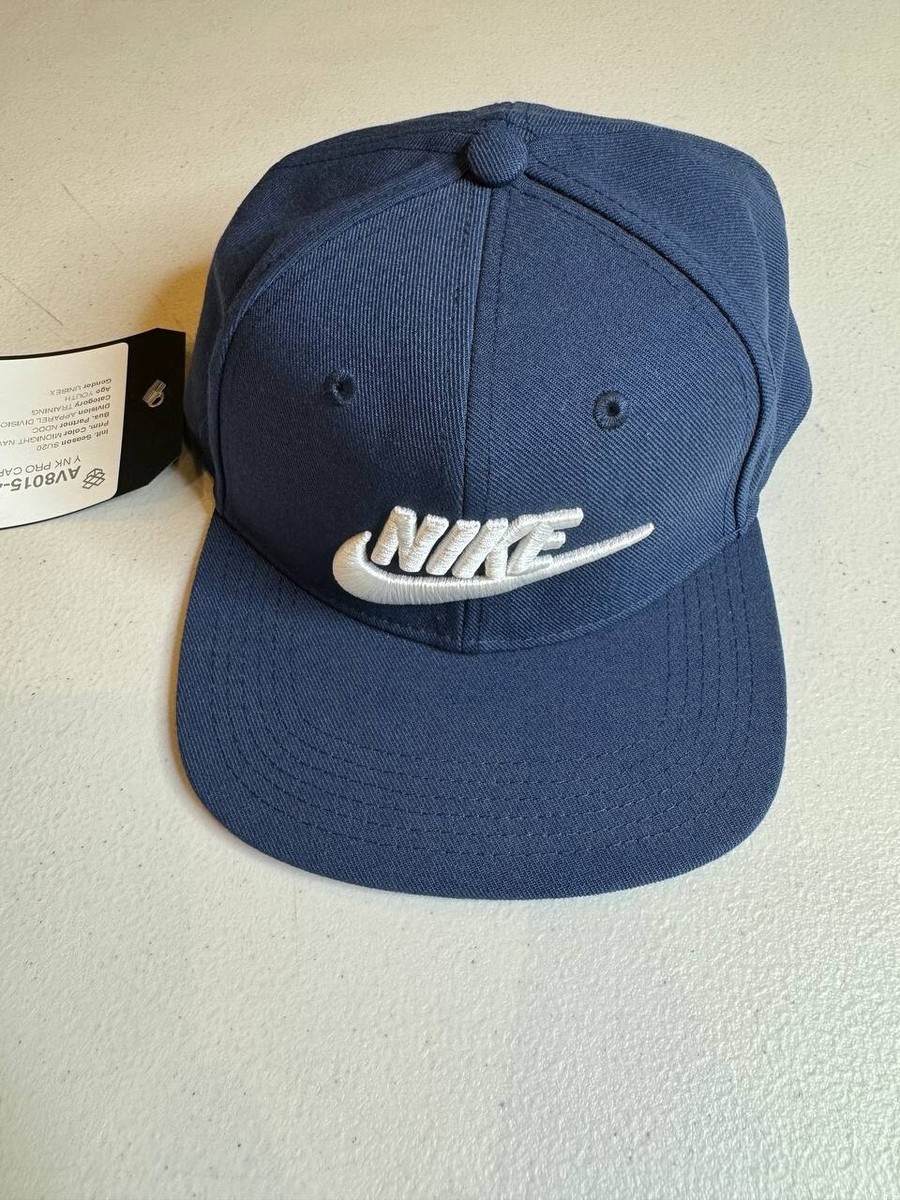 navy nike snapback