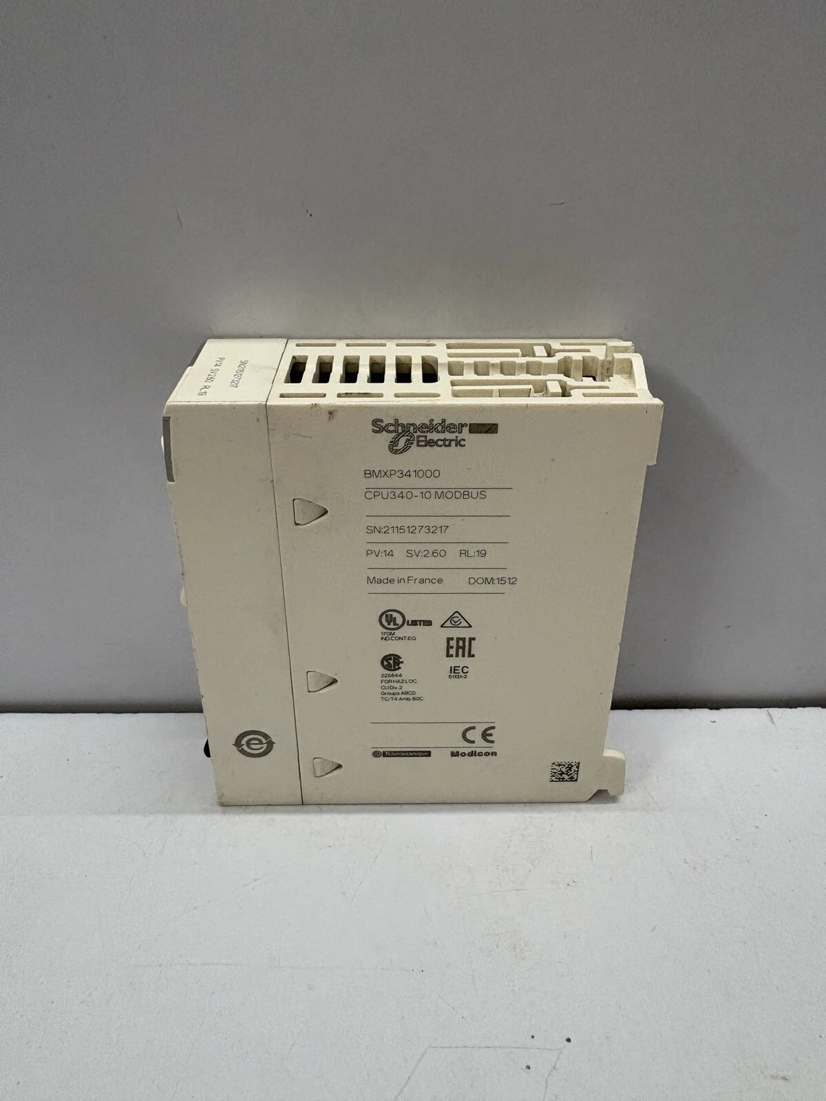 Modicon Modbus CPU 340-10 | PLC with Memory Card