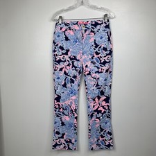NWT Lilly Pulitzer Kelly High Rise Crop Flare Pants Size 2 Women  s MSRP 148.
