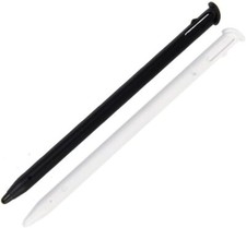 A-CRAFT New 3DS stylus Touch pen White Black 2 Set Plastic JPN