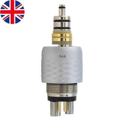 YUSENDENT COXO Dental Fiber Optic LED Coupling Coupler 6 Hole For WH Roto Quick Handpiece