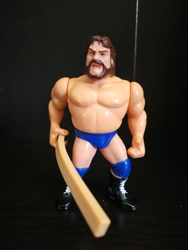 WWF Hasbro Hacksaw Jim Duggan  Complete w/2x4 Vint...