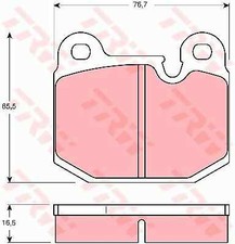 Disque de frein BMW 524