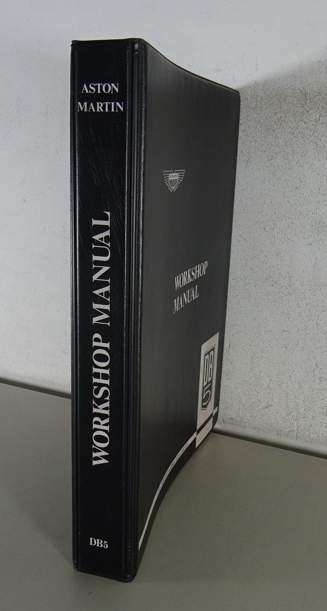 Werkstatthandbuch / Workshop Manual Aston Martin DB5 Baujahre 1963