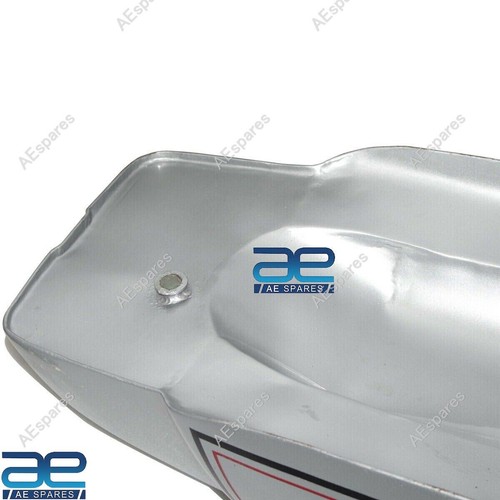 Compatible con Norton Manx Featherbed Triton Wideline 5 gal tanque de combustible plateado GEc - Imagen 5 de 6