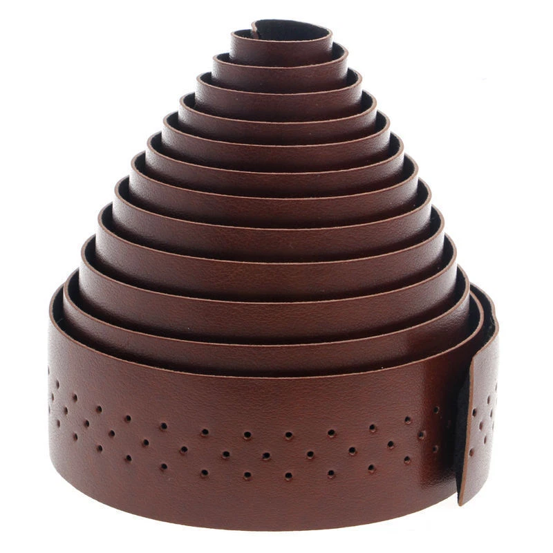 Self-Adhesive Leather Anti Slip Handlebar Tape Bar Grip Wrap Road Bike Bicycle - Image 2 of 4