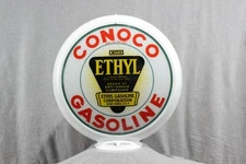 CONOCO ETHYL GAS PUMP GLOBE