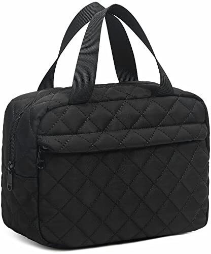 Large Travel Makeup Bag for Women – Cosmetic & Toiletry Organizer Tote-image