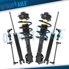 FWD Front Struts Rear Shocks Sway Bar Links Kit for Hyundai Tucson Kia Sportage