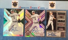 2018 Contenders/Elite Extra JEREMY EIERMAN LOT X 3 | Auto | # /75 | Athletics