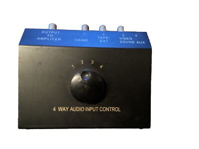 4 Way Audio Input Controller