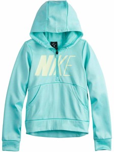 girls yellow nike hoodie
