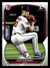 Alex Clemmey 2023 1st Bowman Draft #BD-79 Cleveland Guardians ROOKIE RC