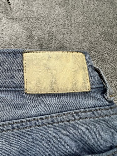Everlane leichte waschbare Denim-Jeans kurz Damen Größe 28 - Bild 14 von 15
