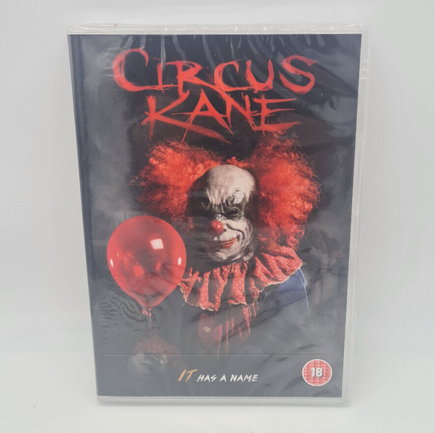 Circus Kane 2017 DVD New Sealed Killer Clown Horror Movie UK R2