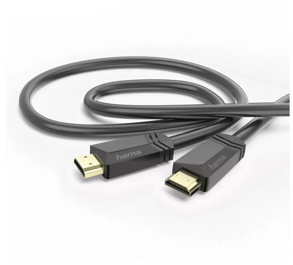 🔥 HAMA 2.1 HDMI Kabel 8K UHD 48Gbps Gold ➔ 1m 2m 3m TV PS5 XboX Gaming Qualit🔥 - Bild 3 von 4