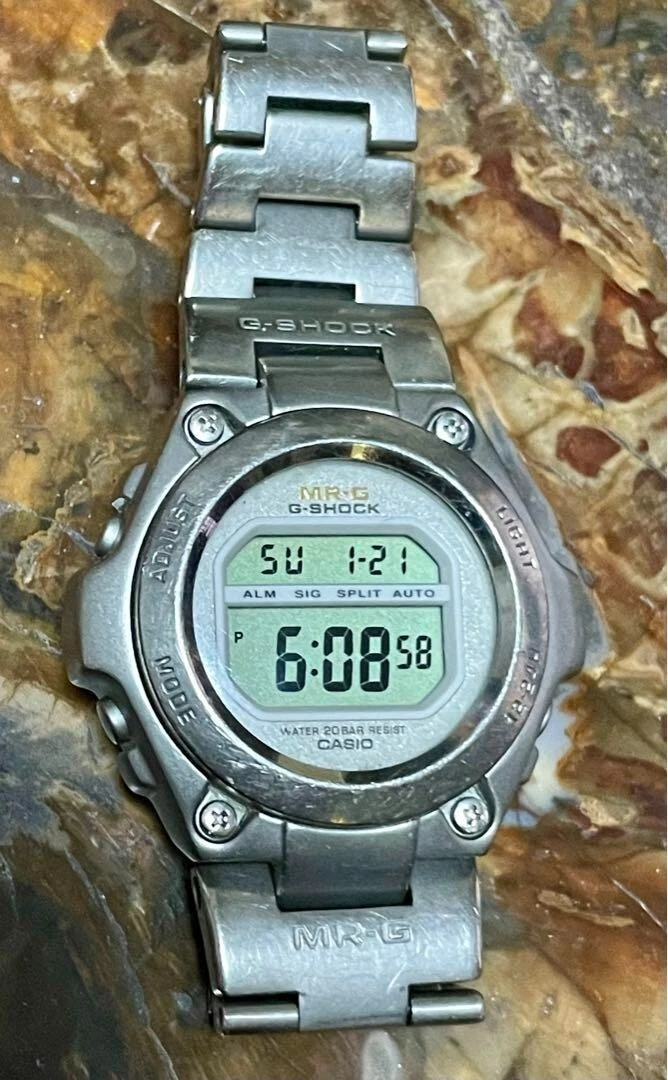 CASIO G SHOCK MRG 100T First generation MR G 1996 model Digital