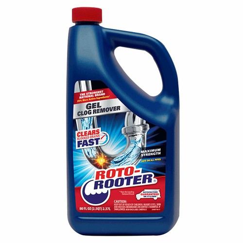 RotoRooter GEL Clog Remover 80oz 799228010594 eBay