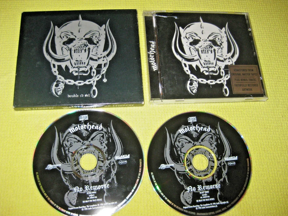 Hard Rock Metal Hits 8 CD Album Collection Lot Motorhead Dio Black Sabbath - Image 4 of 4