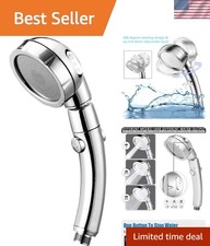Adjustable Handheld Shower Head - High Pressure Water-Saving Design
