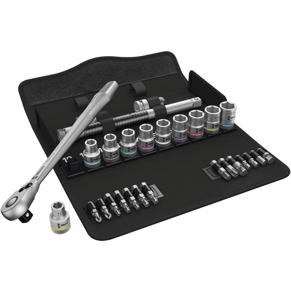 Wera Zyklop Metal 8100 SC 8 Kit de clés pour desserrer les boulons grippés sans effort