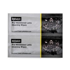 Koah PRO Pre-Moistened Lens Cleaning Wipes 400-Pack