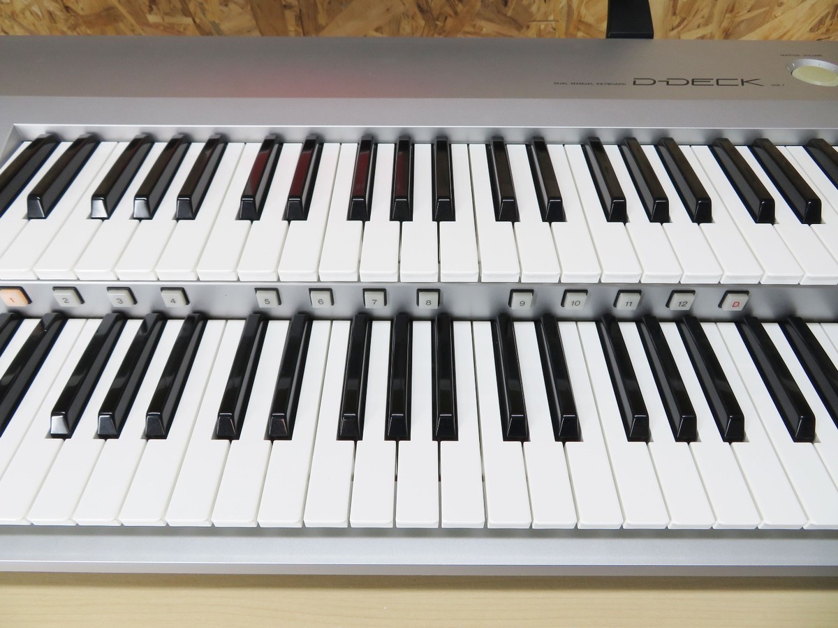 Yamaha D-Deck DDK-7 Electone Keyboard /Tested /with corn | eBay