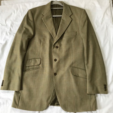 MAGEE 1866 (42L) Modern TWEED Blazer Sport Coat Jacket Windowpane Country Check