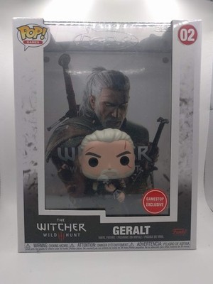 Funko POP! Games Cover: The Witcher 3: Wild Hunt Geralt #02 (GameStop Exclusive)