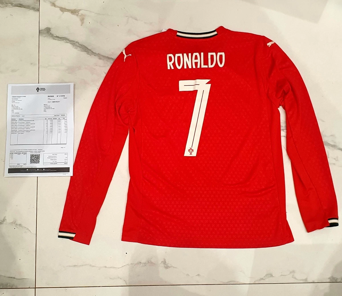 Maillot Vintage Calcio Manches Longues #7 - Taille M - Football - Très Bon état