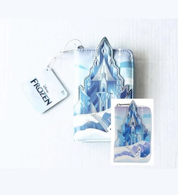 Loungefly Disney Frozen Princess Castle Series Zip-Around Wallet