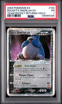 Rocket's Snorlax ex 104/109 Team Rocket Returns Holo for sale