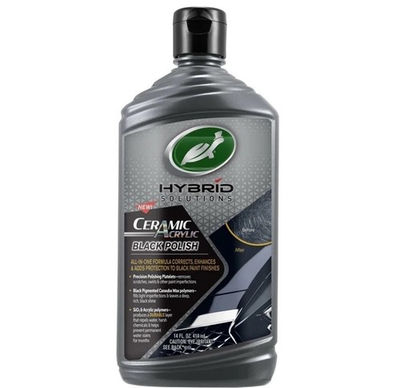 #ad #ad Turtle Wax Hybrid Solutions Ceramic Acrylic Black Polish 14Fl Oz $26.99