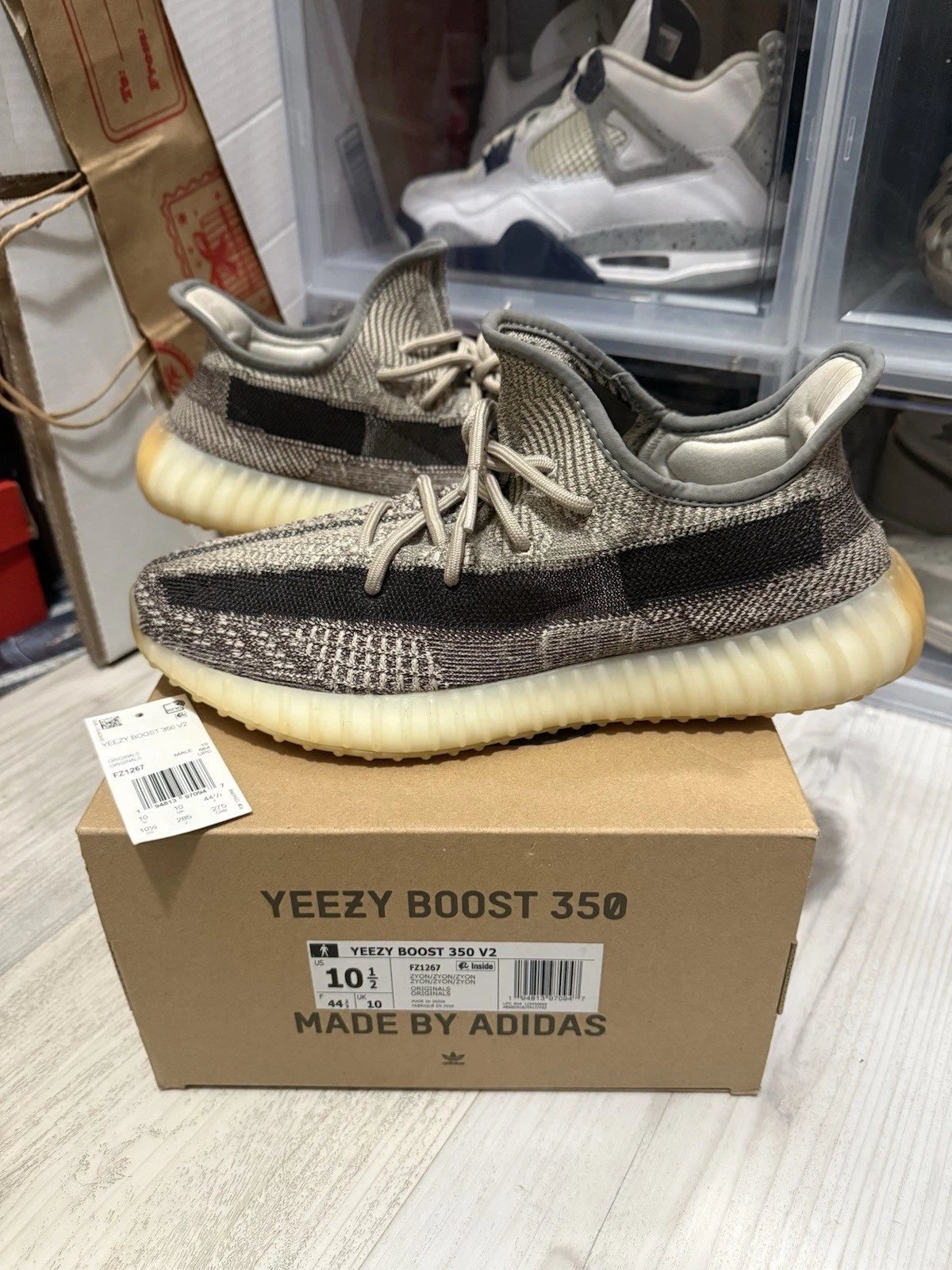 Taglia 10.5 Adidas Yeezy Boost 350 V2 Low Zyon
