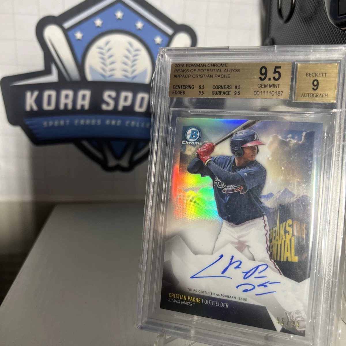 2018 Bowman Chrome - Cristian Pache #PPA-CP for sale | eBay