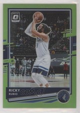 2020-21 Panini Donruss Optic Lime Green Prizm 102/149 Ricky Rubio #138 pe8