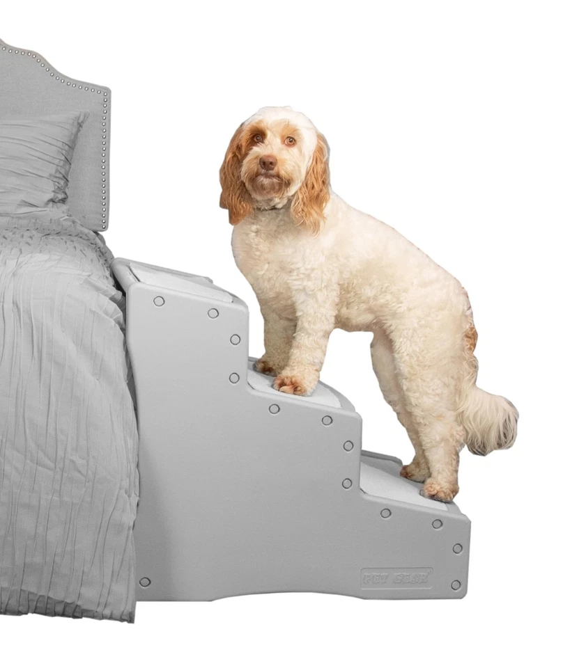 Pet Gear Easy Step III Extra Wide Pet Stairs, 3 Step for Dogs/Cats up to 200 ... - Image 2 of 4