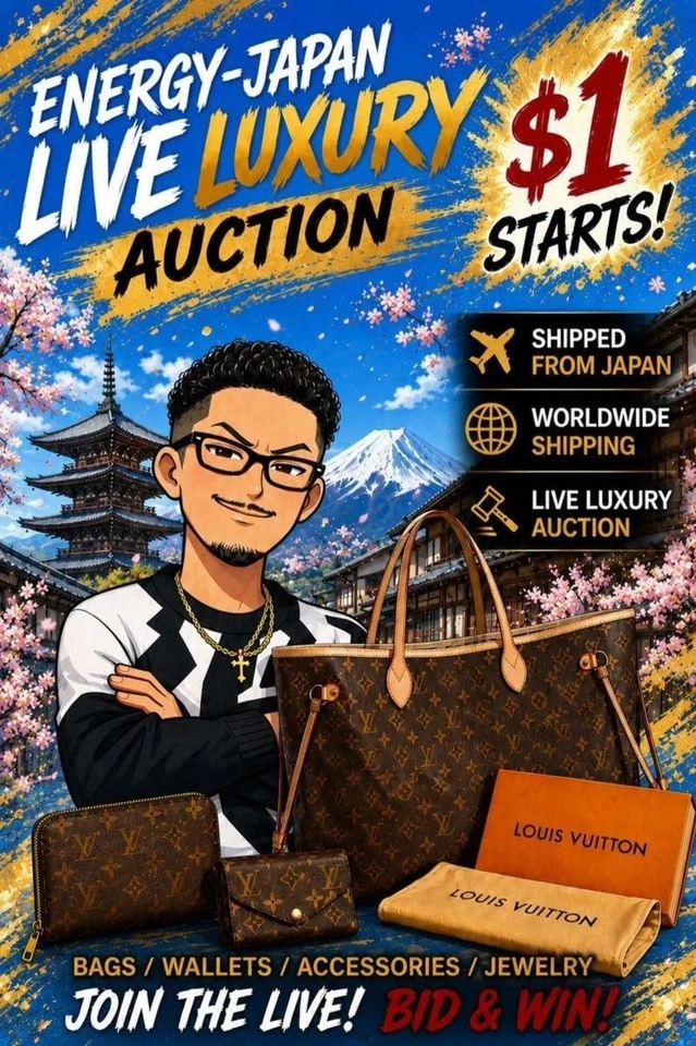 energy-japan ex. JP Sellers/$1 Auction Premium Bags Wallets
