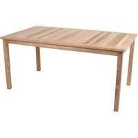 Gartentisch Solo, Rechteckig, Teak B-Grade Unbehandelt Uvp 359,95€