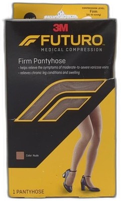 Futuro Firm Pantyhose, Plus, Nude (20-30 Mm/hg)