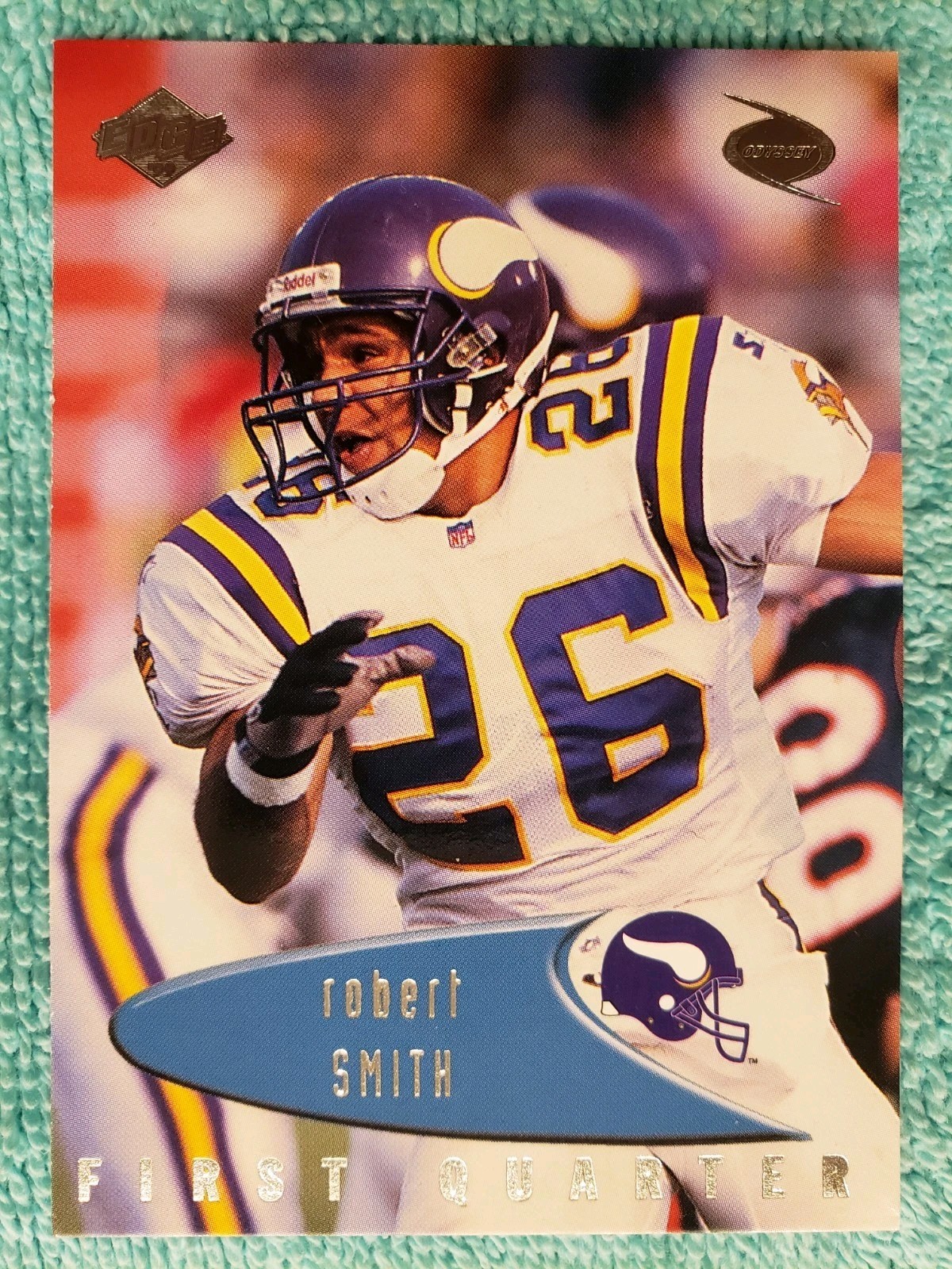 1999 COLLECTOR'S EDGE ODYSSEY ROBERT SMITH #87 MINNESOTA VIKINGS 