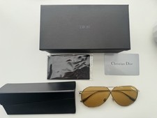 Christian Dior DIORSTELLAIRE3 J5G70 65 Sunglasses - Gold BRAND NEW NIB