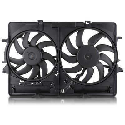New Fits 2009-2015 Audi A4 A5 Q5 S4 S5 Dual Cooling Fan Assembly 8K0121207A