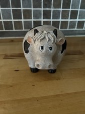 LARGE FAT COW COUNTRY KITCHEN/FARMHOUSE DECORATIVE FARM ANIMAL FIGURINE